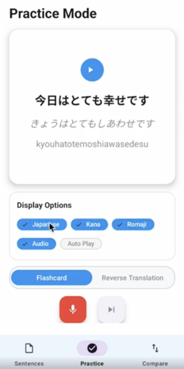 KazumaSpeak - Japanese Learning App
